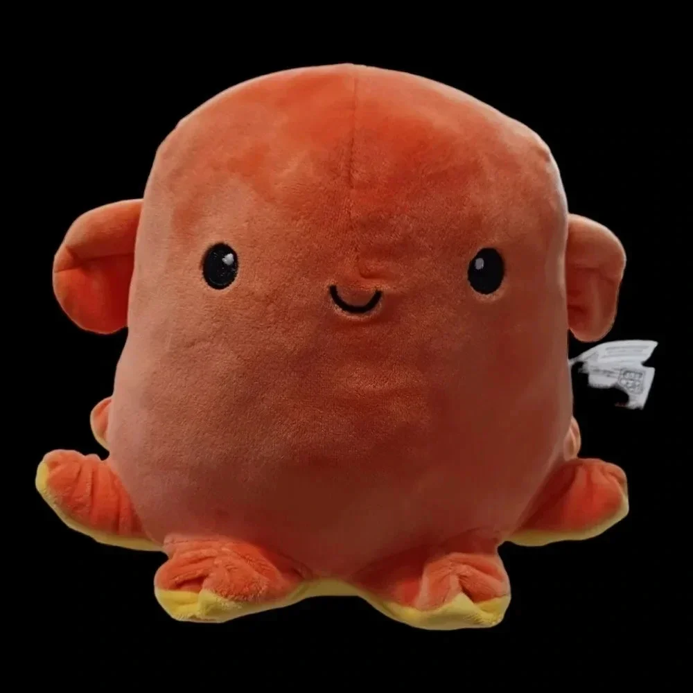 Fiesta toy snugglies orange dumbo octopus stuffed animal 10.5